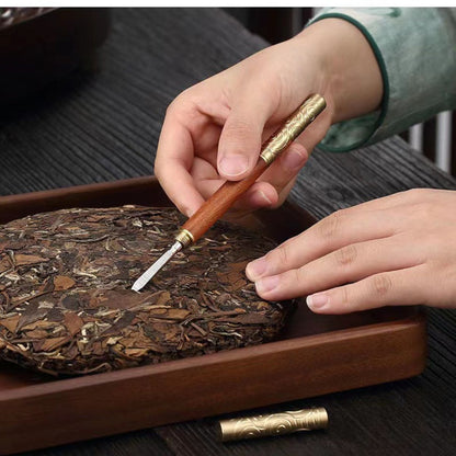 Jingu Bang Pu-erh Tea Knife & Needle – Dual-Ended