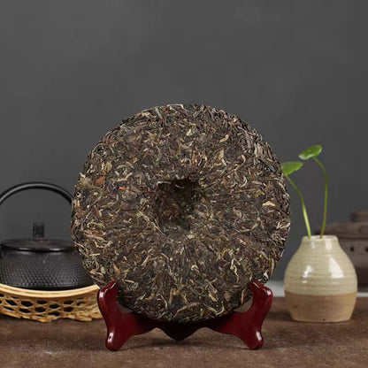 2014 Xiaguan Year of the Horse Sheng Puerh | 12-Year Aged Zodiac Commemorative Cake