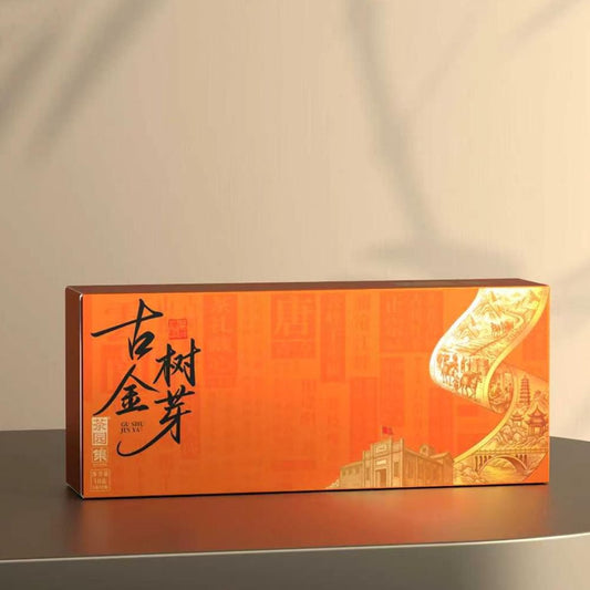 Ancient Tree Golden Bud Black Tea | Oriental Elegance Gift Set | 2 Sachets