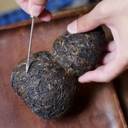 2004 Banzhang Organic Golden Gourd Raw Pu-erh Tea 500g | Guangdong Stored Aged Sheng Pu-erh