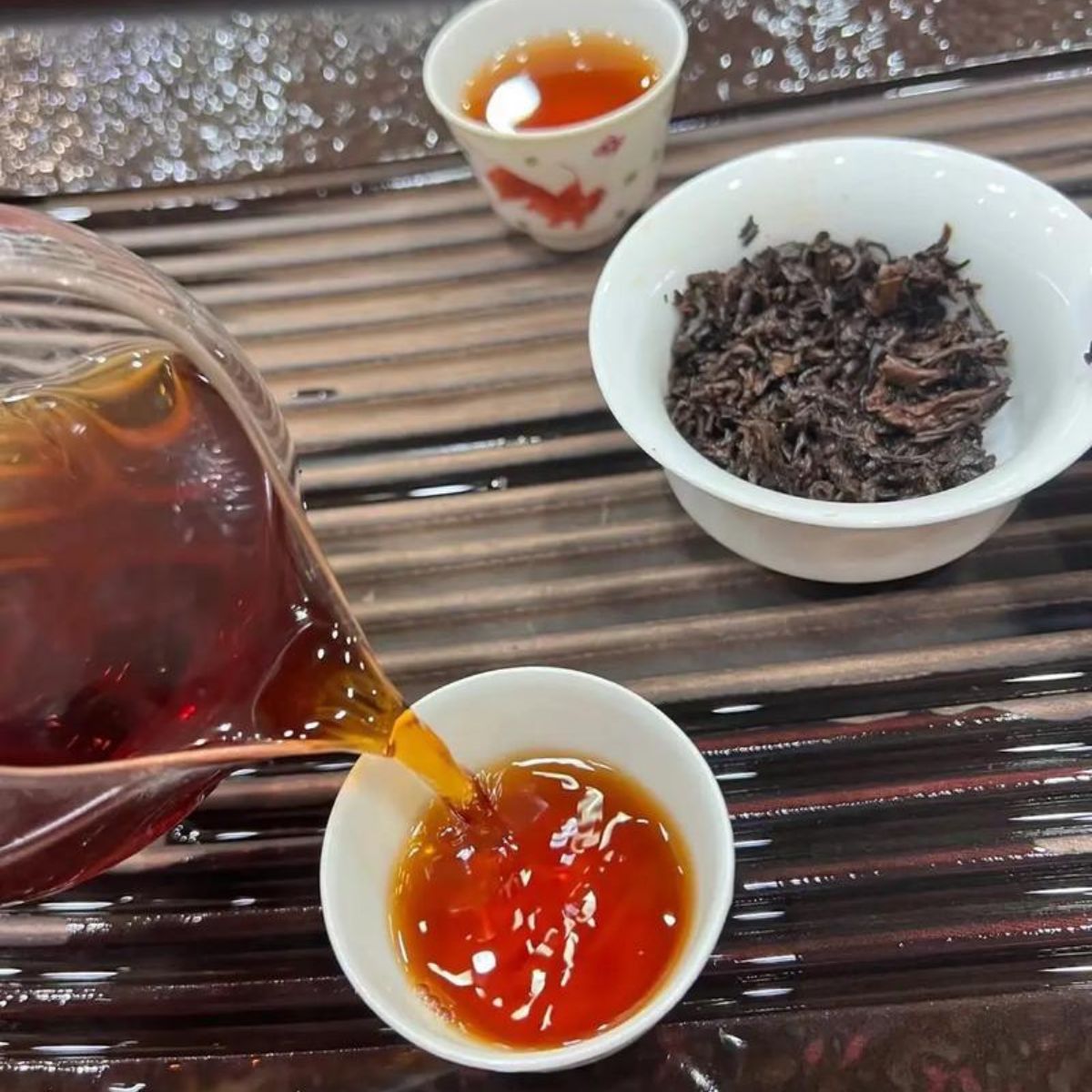 Liming Bajiaoting Premium Shou Puerh Tea Cake 2007 - 357g Exceptional Quality