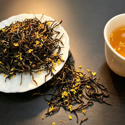 Osmanthus Jin Jun Mei Black Tea – Honey & Floral Fusion | Premium Chinese Red Tea