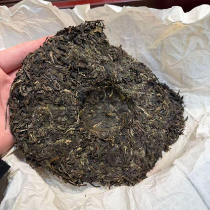 Huazhuliangzi Ancient Tree Sheng Puerh Tea Cake 2022 - 357g