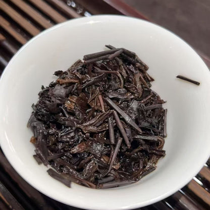 2015 Maosheng Liubao Tea "New Red Charm" – 2500g Bamboo Basket