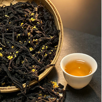 Osmanthus Wild Mountain Black Tea – Untamed Wuyi Souchong | Natural Floral Depth