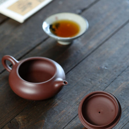Semi‑Handmade Original Purple Clay "Minglu" Teapot 200ml