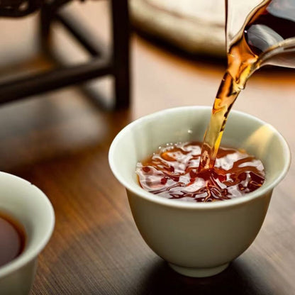 2023 Menghai Ancient Tree Ripe Pu-erh Cake 357g