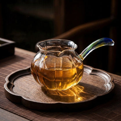 Micui Side-Handle Glass Fairness Pitcher – 350 ml