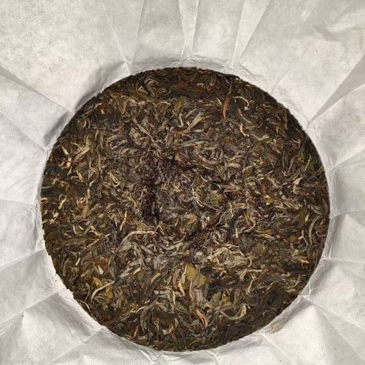 Yuyuan Mansong Tea King Tree Sheng Puerh 2021 - 357g Single Tree 400-Year Ancient