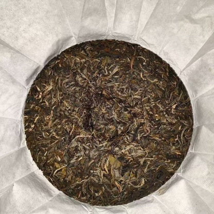 Yuyuan Mansong Tea King Tree Sheng Puerh 2021 - 357g Single Tree 400-Year Ancient