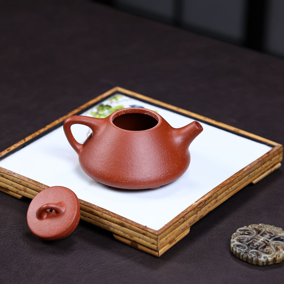 Ziye Shipiao Yixing Zisha Teapot – Hong Jiangpo Clay, 200ml
