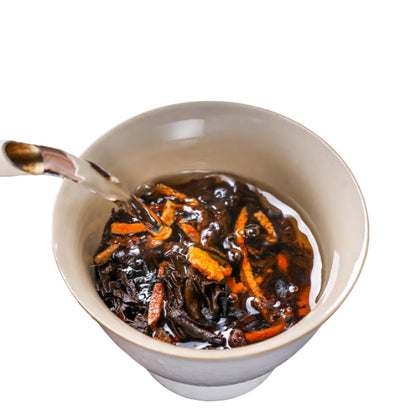 Chenpi Pu-erh Tea – Aged Citrus & Earthy Elegance