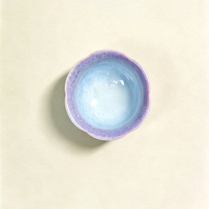 Purple Gradient Crystal Glaze Master Cup – 40ml Gongfu Tea Tasting Cup