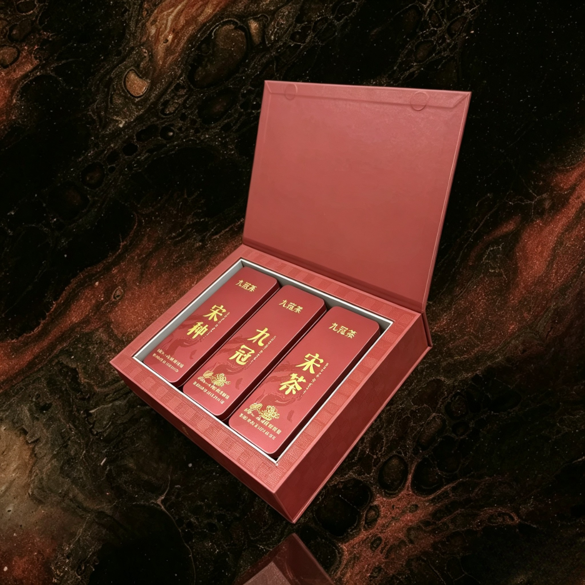 Jiujing Lai · Wuji | Song Zhong Huang Zhi Xiang Phoenix Dan Cong Oolong — High-Mountain Honey Orchid Gift Box (51g)