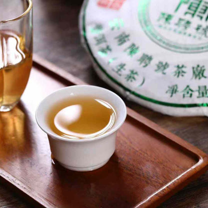 Zhanglang Ancient Tree Sheng Puerh Tea Cake 2022 - 357g