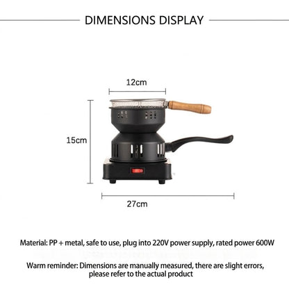 Electric Charcoal Lighter for Tea | Fast Ignition Tool for Gongfu Cha & Fireside Tea Brewing
