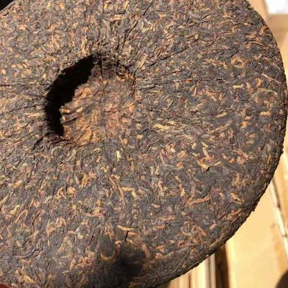 Golden Palace Grade Shou Puerh Tea Cake 2008 - 357g Bada Mountain