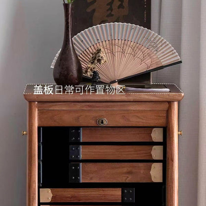 Treasure Rotary Cabinet – Ultimate Storage for Tea Ware, Collectibles & Jewelry