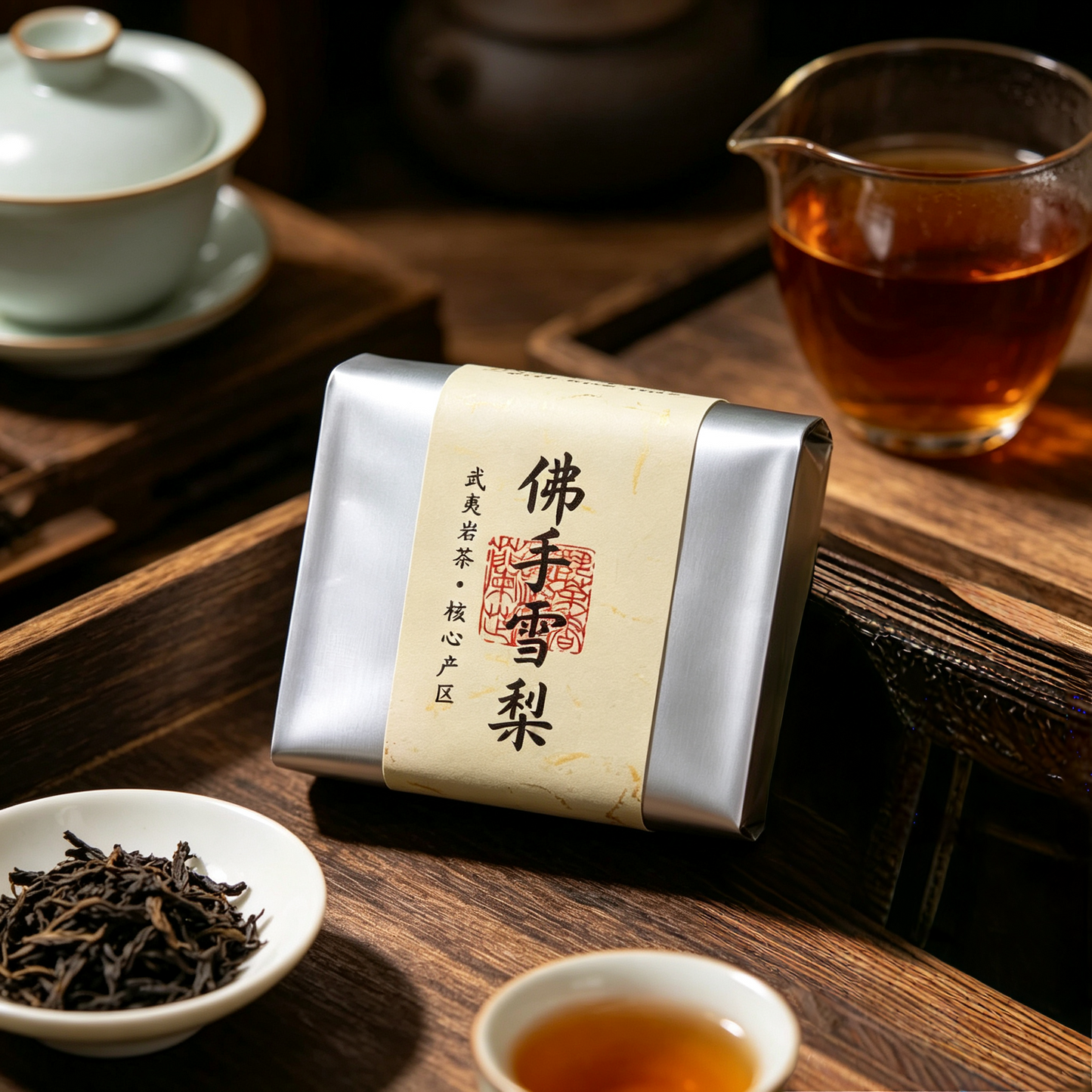 Xue Li Fo Shou Rou Gui – High Mountain Wuyi Rock Oolong Tea