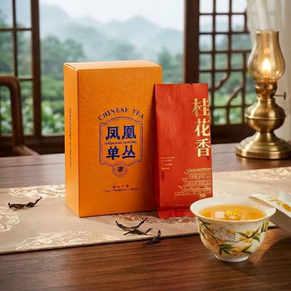 Gui Hua Xiang Dan Cong Oolong Tea – Portable Gift Box (8.5g × 6 Sachets)