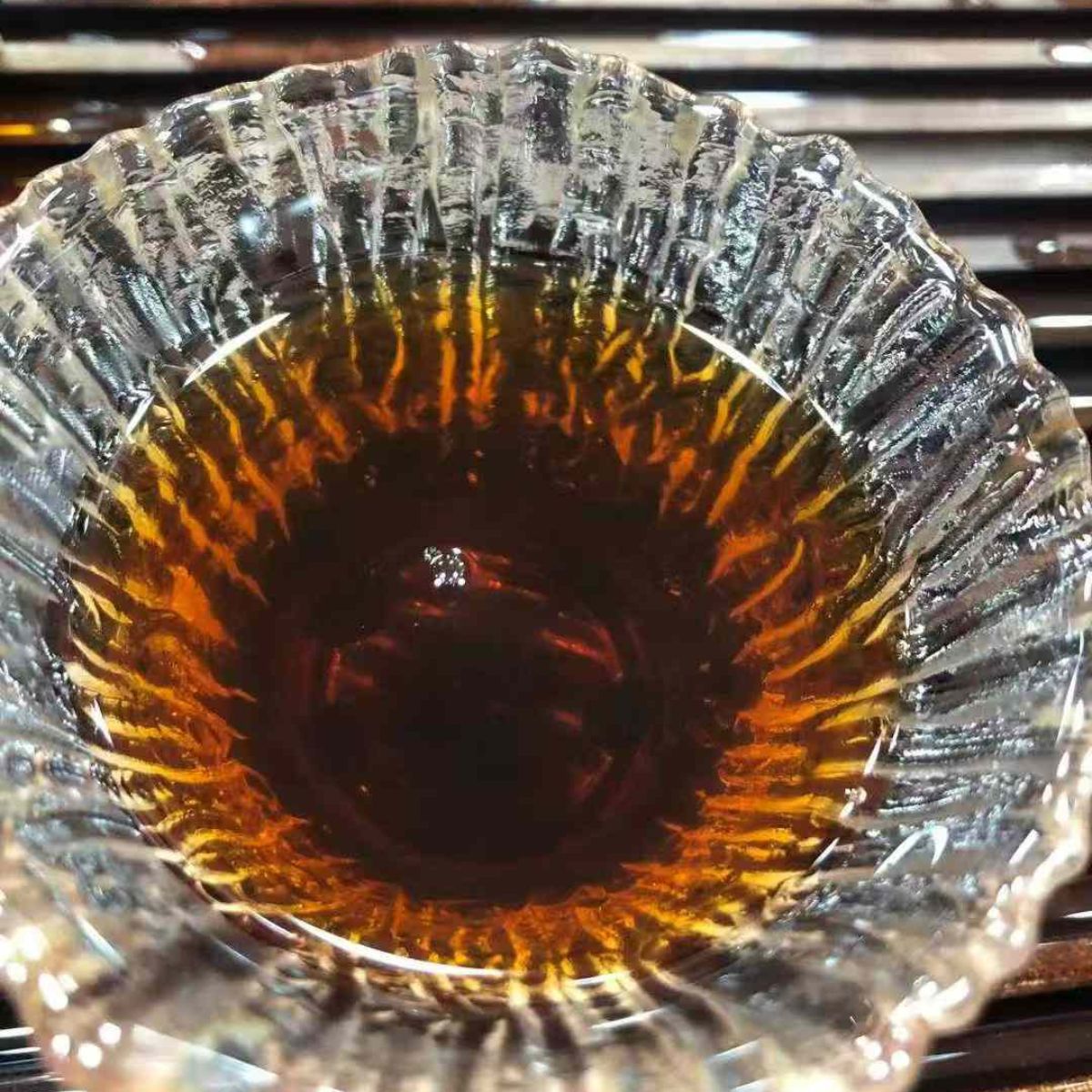 Golden Palace Grade Shou Puerh Tea Cake 2008 - 357g Bada Mountain