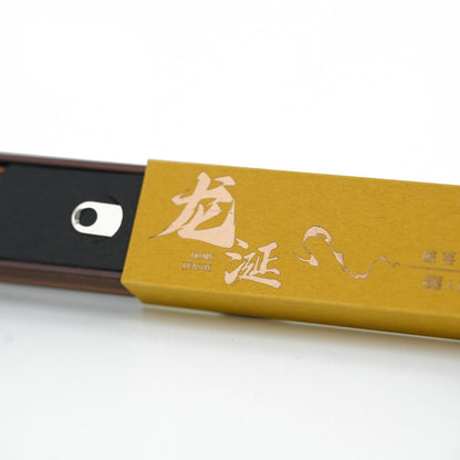 As Seen in a Qifu Tea Video: Natural Incense Sticks with Holder, 5g Tube