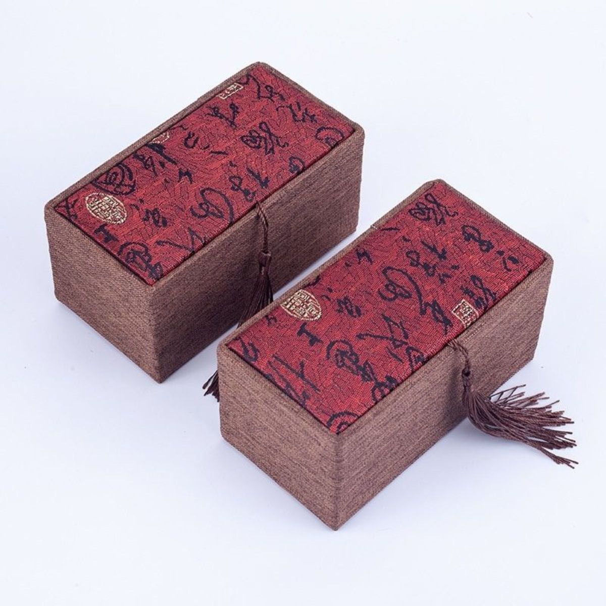 Authentic Red Sandalwood Hand Massage Balls (Set of 2) – Chinese Wenwan Baoding Balls for Stress Relief & Mindfulness