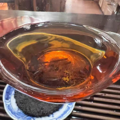 2001 Aged Kangzhuan Tibetan Tea Brick (500g) – 23‑Year Mellow & Mineral‑Rich