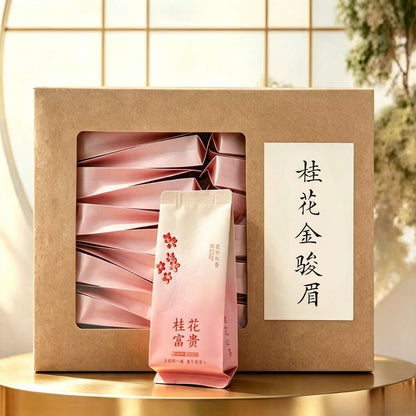 Osmanthus Jin Jun Mei Black Tea – Honey & Floral Fusion | Premium Chinese Red Tea