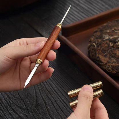 Jingu Bang Pu-erh Tea Knife & Needle – Dual-Ended