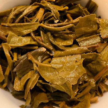 Yiwu Bai Cha Yuan Ancient Tree Sheng Puerh Tea Cake 2021 - 357g