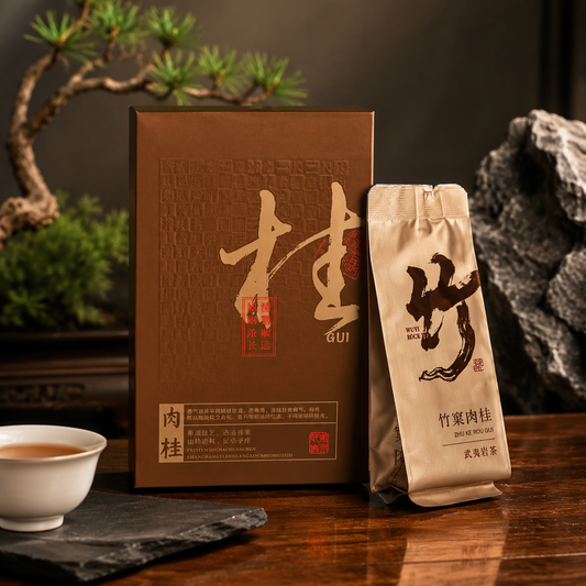 Zhu Ke Rou Gui Gift Box – Legendary Wuyi Rock Oolong Tea | 6 Sachets × 8.5g