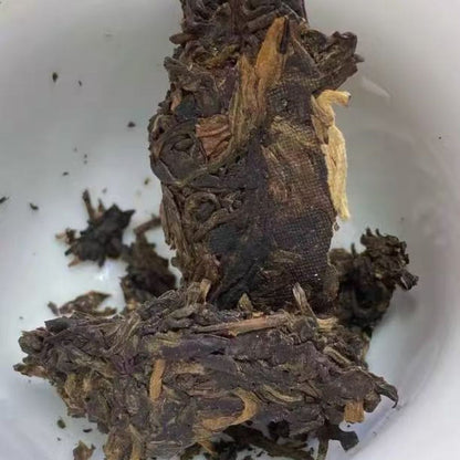 2009 Liming Tea Factory · Ba Jiao Ting 0432 | Aged Raw Pu-erh — 16 Years, Menghai Character, Honey Aroma & Lasting Hui Gan (357g)