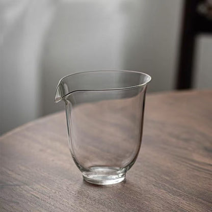 Chinese Zen Glass Handleless Pitcher – 230ml