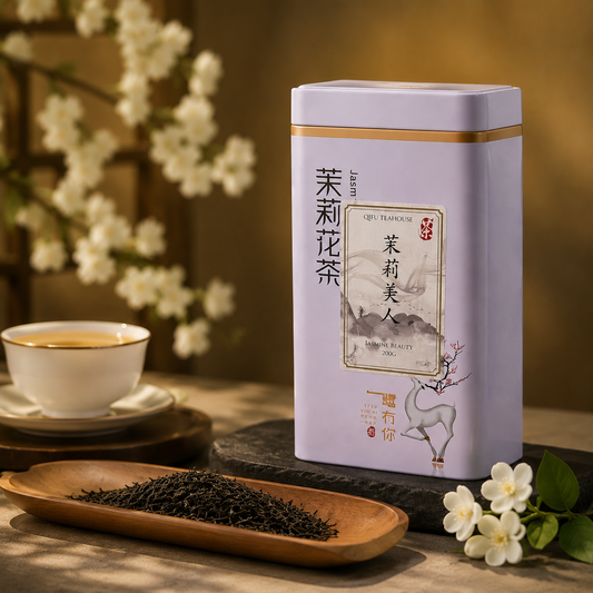 Jasmine Mei Ren — Rich Aroma Jasmine Scented Tea | Fragrance Locked Deep in the Leaf, No Petals Needed