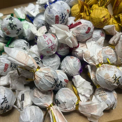 Dragon Pearl Tea Premium Mix Box 250g - 8 Varieties 32 Pearls