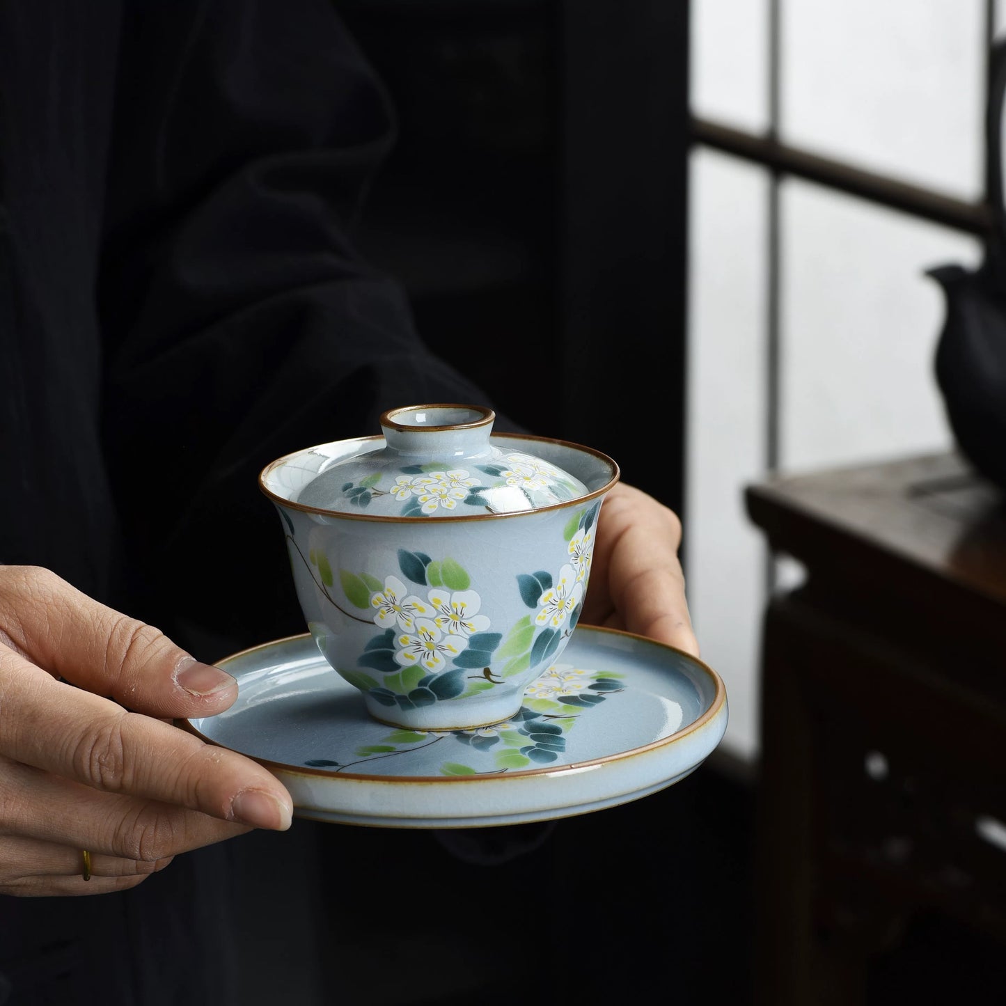 Blue Mountain Tea Gaiwan Tea Set