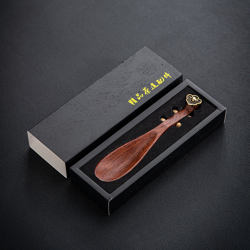 Ruyi Pipa Wooden Tea Scoop – Gift Boxed