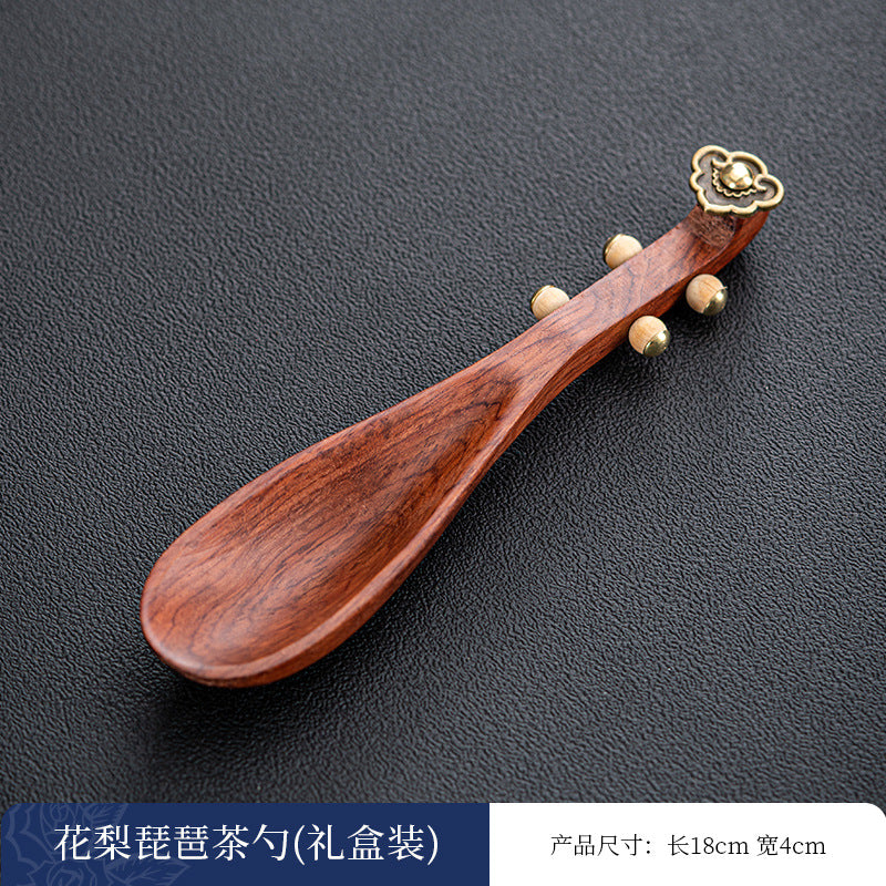 Ruyi Pipa Wooden Tea Scoop – Gift Boxed