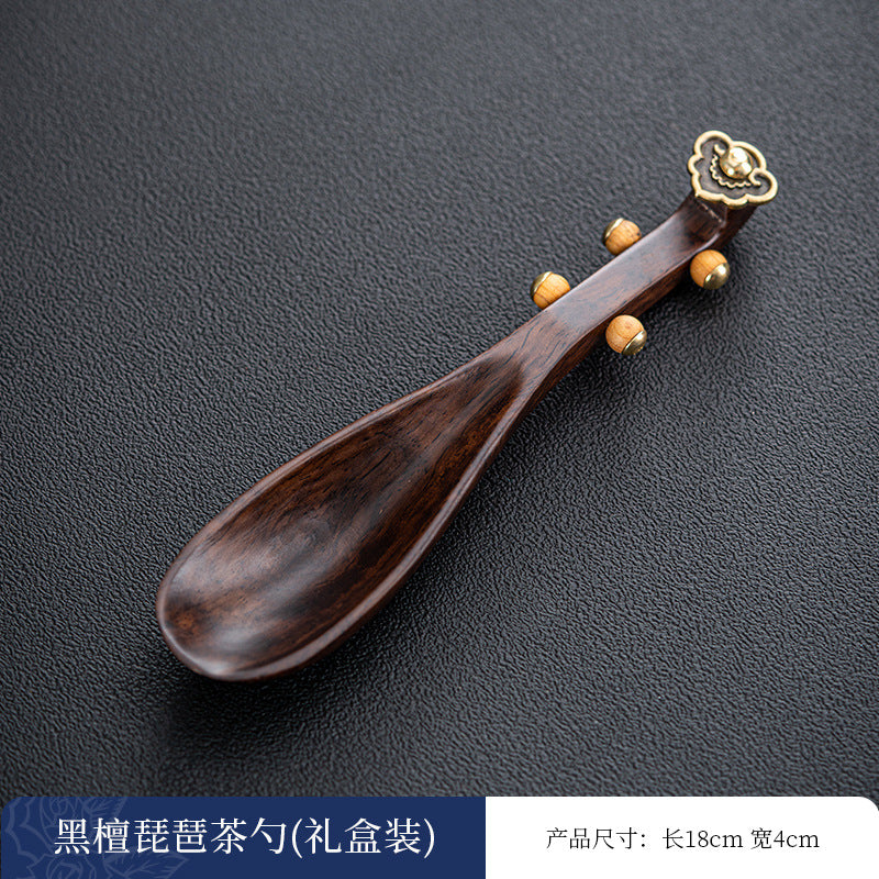 Ruyi Pipa Wooden Tea Scoop – Gift Boxed
