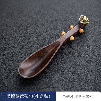 Ruyi Pipa Wooden Tea Scoop – Gift Boxed