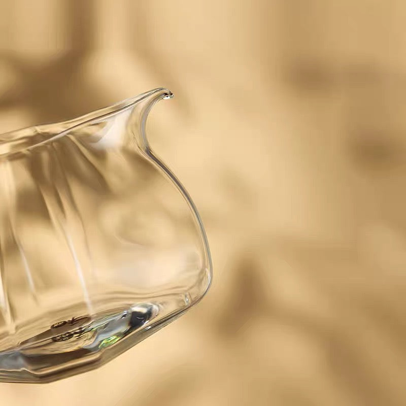 You Le Cha Hai Glass Fairness Cup – 300ml Gongfu Tea Sharing Pitcher