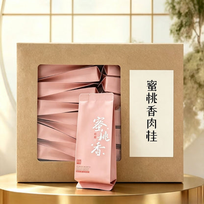 Peach Aroma Rougui | Wuyi Rock Oolong — Light-Medium Roast, Three-Layer Fragrance