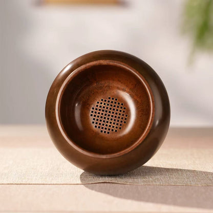 Fu Yun Jian Shui – Brass Precision Cast Tea Waste Bowl