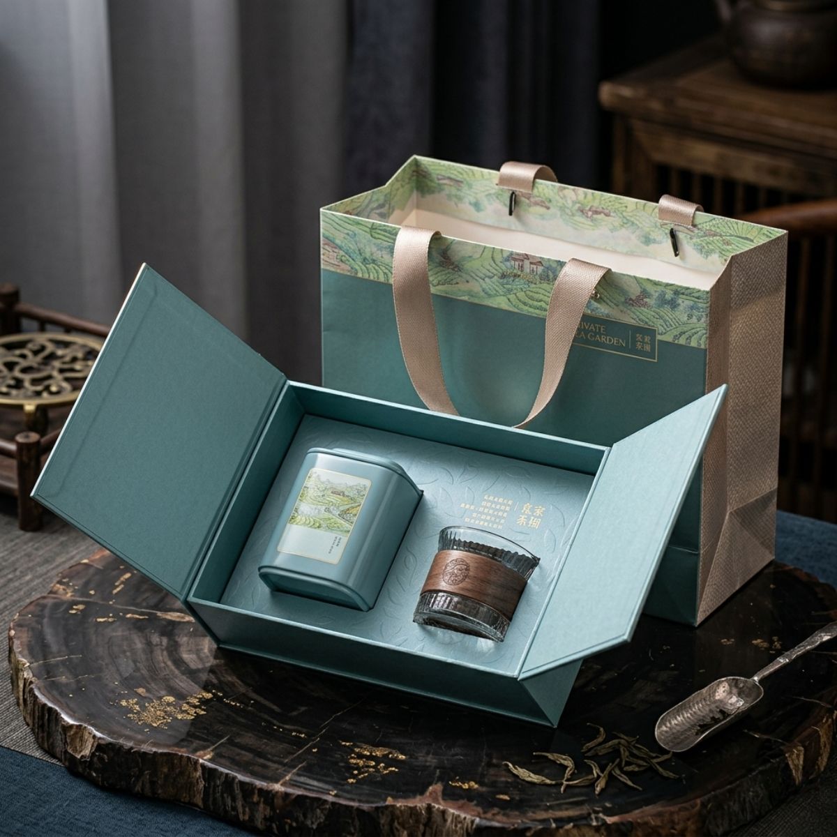 2026 Premium Anji White Tea – Green Tea Gift Box (125g)