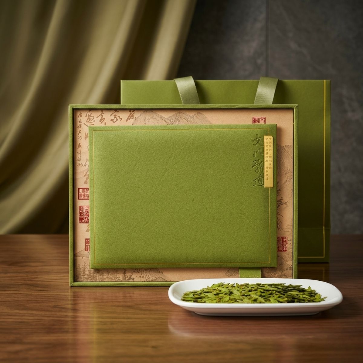 2026 Pre-Qingming West Lake Longjing – Luxury Green Tea Gift Box (125g)