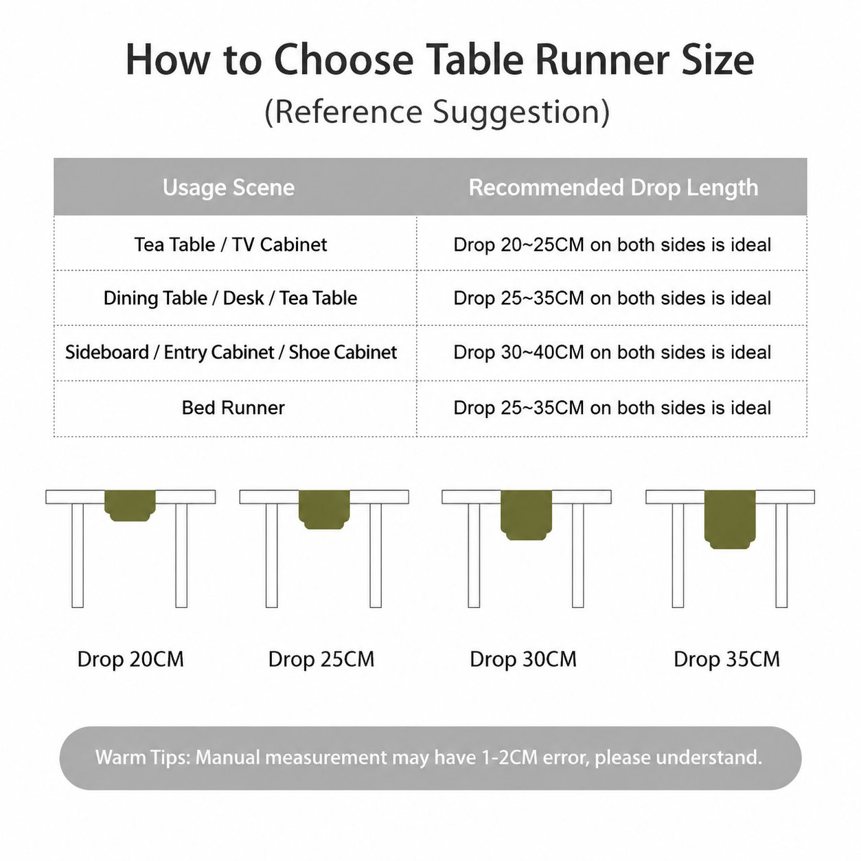 Chinese Double-Sided Brocade Lotus Table Runner – Tea Ceremony Cloth | Deep Green & Lake Blue (4 Sizes)