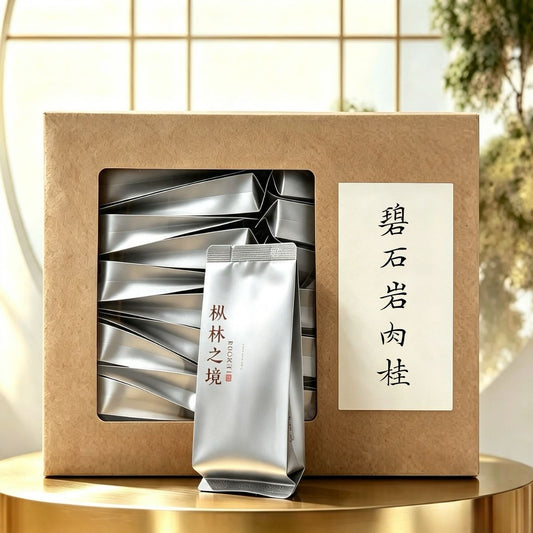 Bi Shi Yan Rougui | Wuyi Half-Rock Oolong — Bold, Fierce & Deeply Aromatic