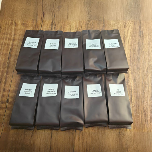 Bold & Robust Rock Tea Sampler (For Connoisseurs) – 10 Packs*8.5g Deep, Roasty & Complex