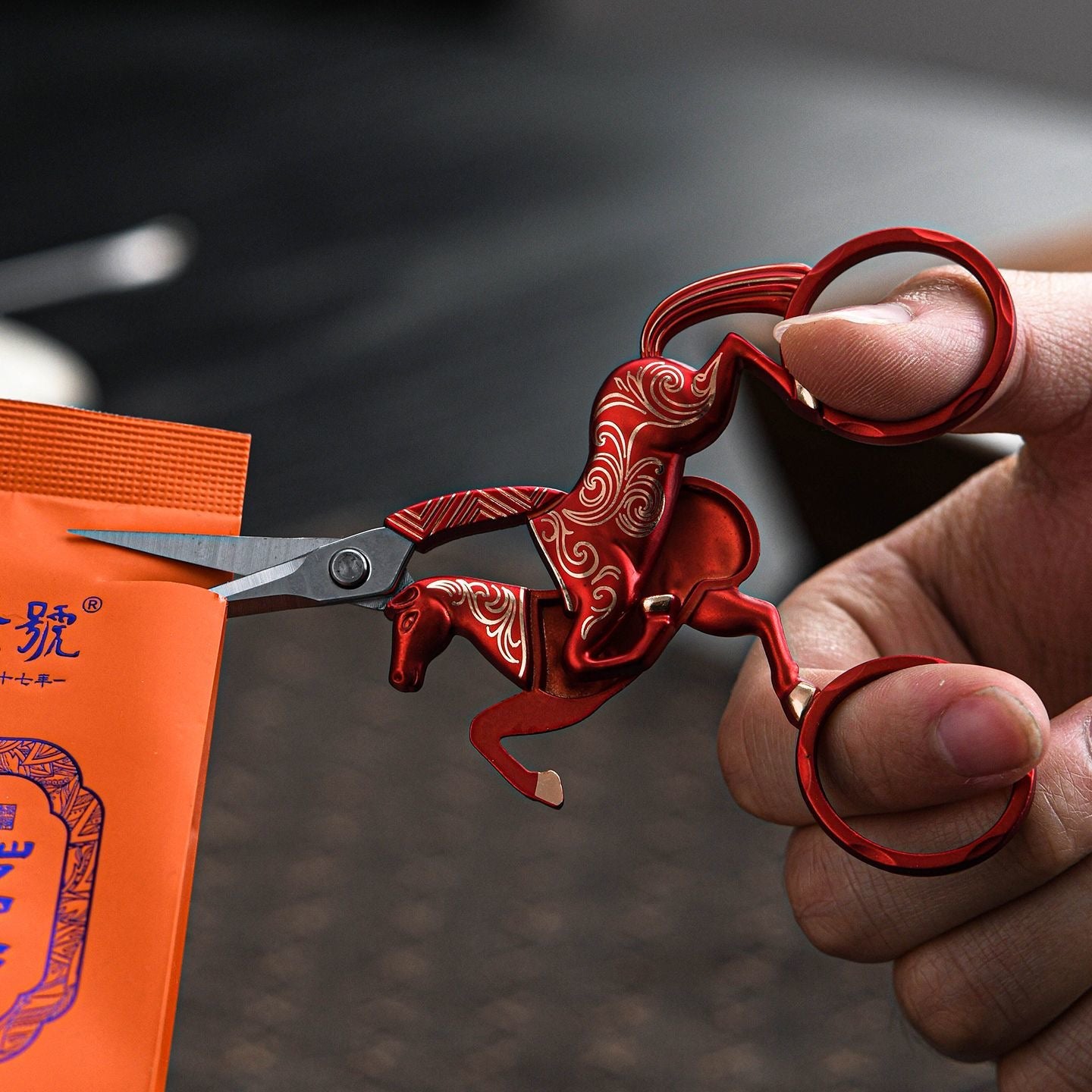 Galloping Horse Tea Scissors – Chinese Gongfu Tea Ceremony Shears